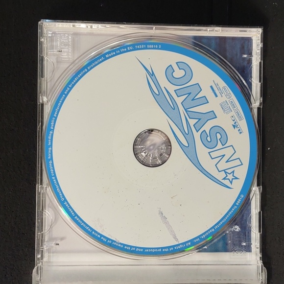 USED VINTAGE NSYNC CD THE WINTER ALBUM 1998 - Picture 3 of 5